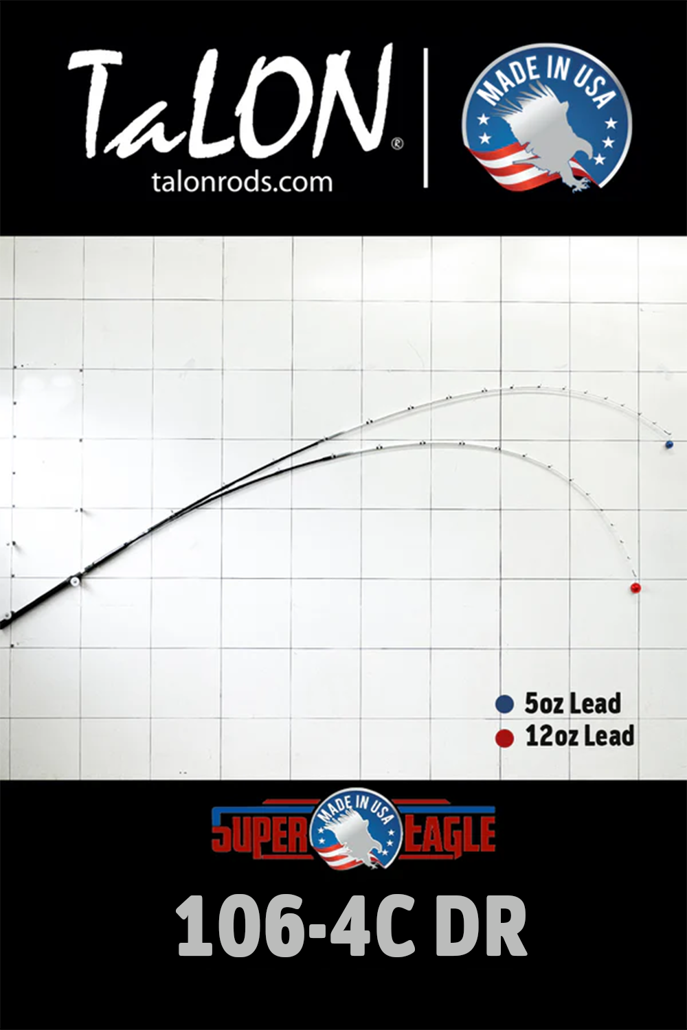 SEA1064DR • SE 106-4C | 10'6" | 10-30lbs (Fiberglass)