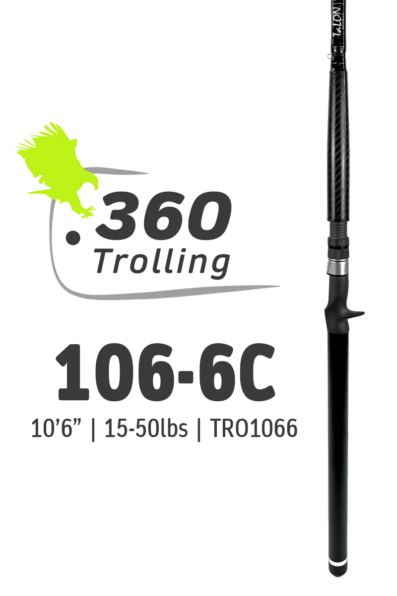 dul sport fishing pole t10-6 TRO1066 • 106-6C | 10'6"