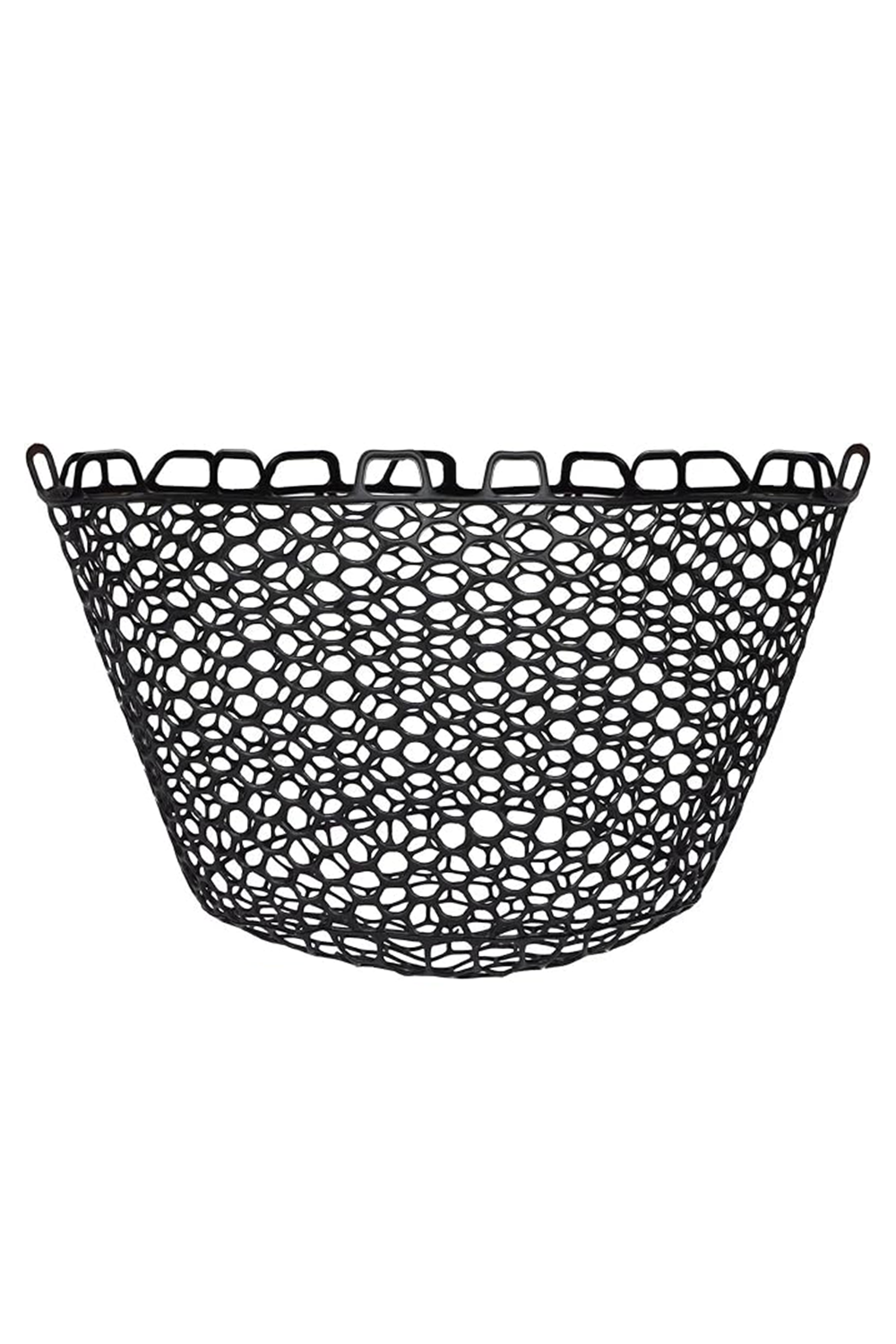 19" Black Rubber Net Basket (Basket Only)