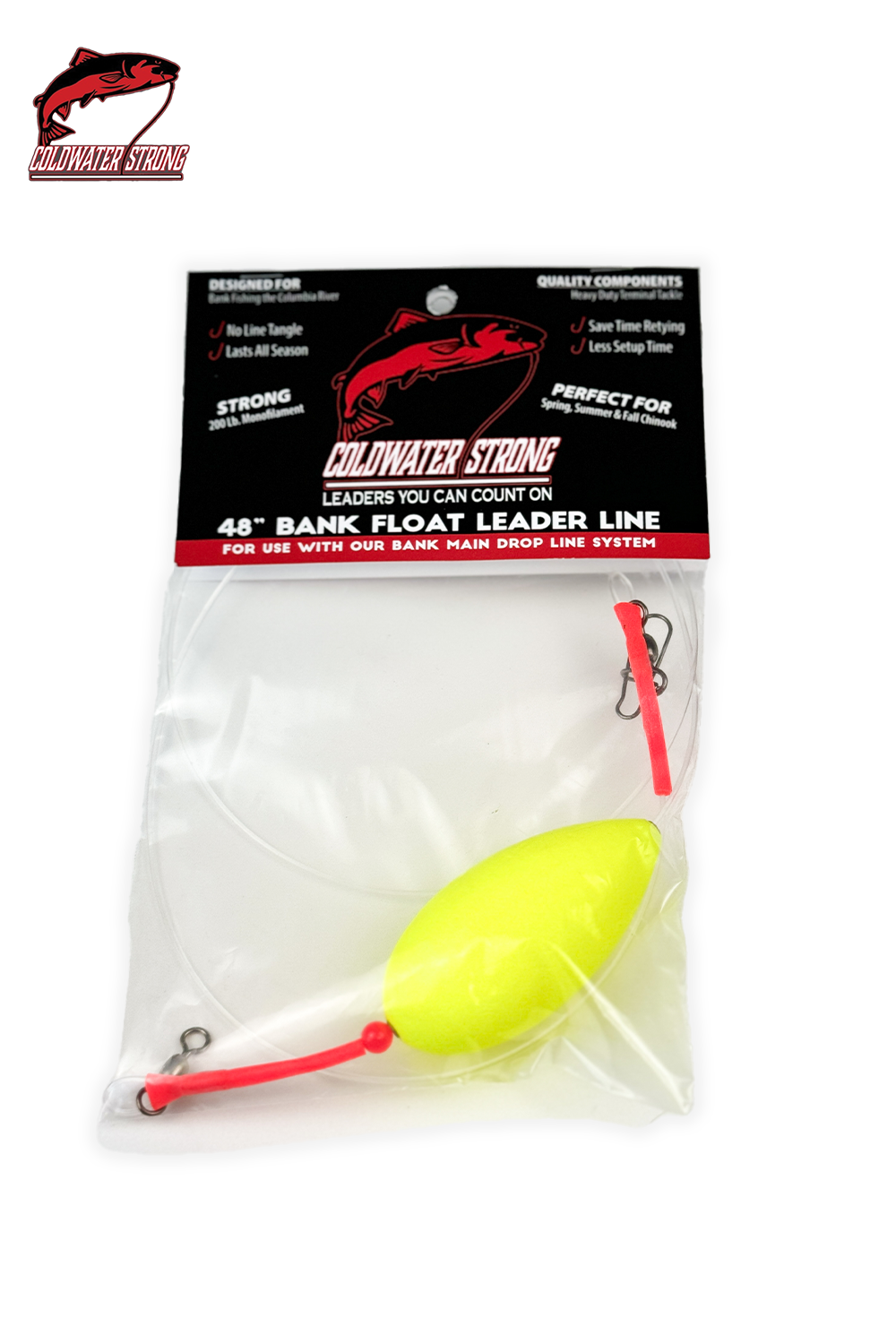 48" Bank Float Leader - Coldwater Strong