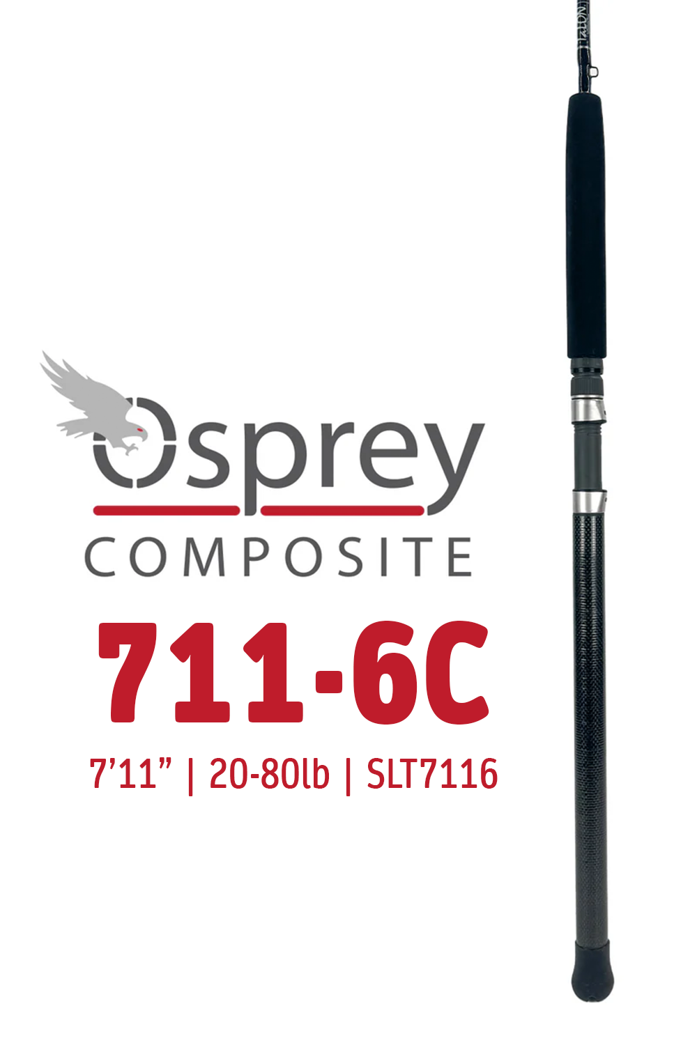 SLT7116 • 711-6C | 7'11" | 20-80lbs