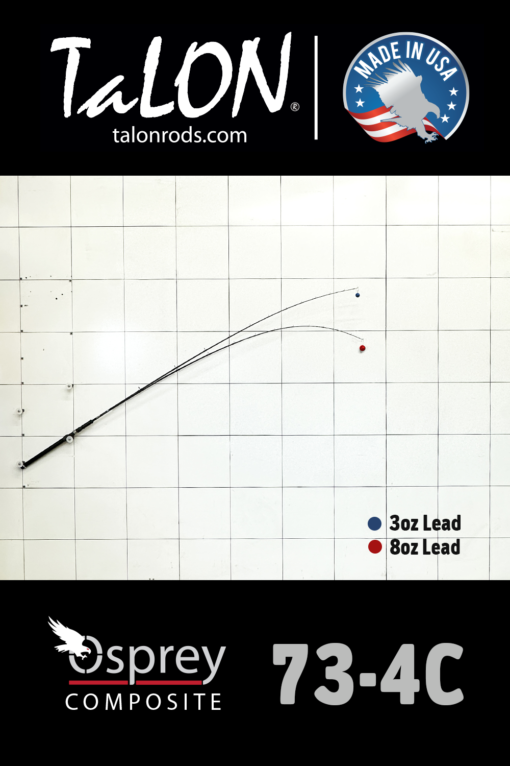 MB 73-4C - 7'3" | 10-20lbs | INS734 *