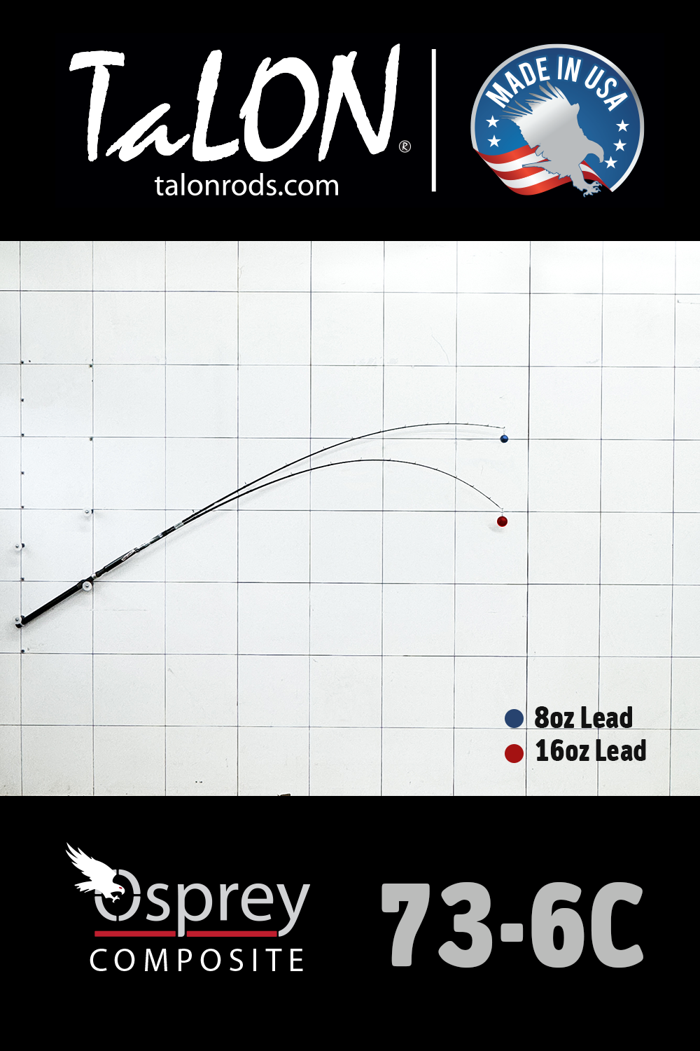 MB 73-6C - 7'3" | 10-25lbs | INS736 *