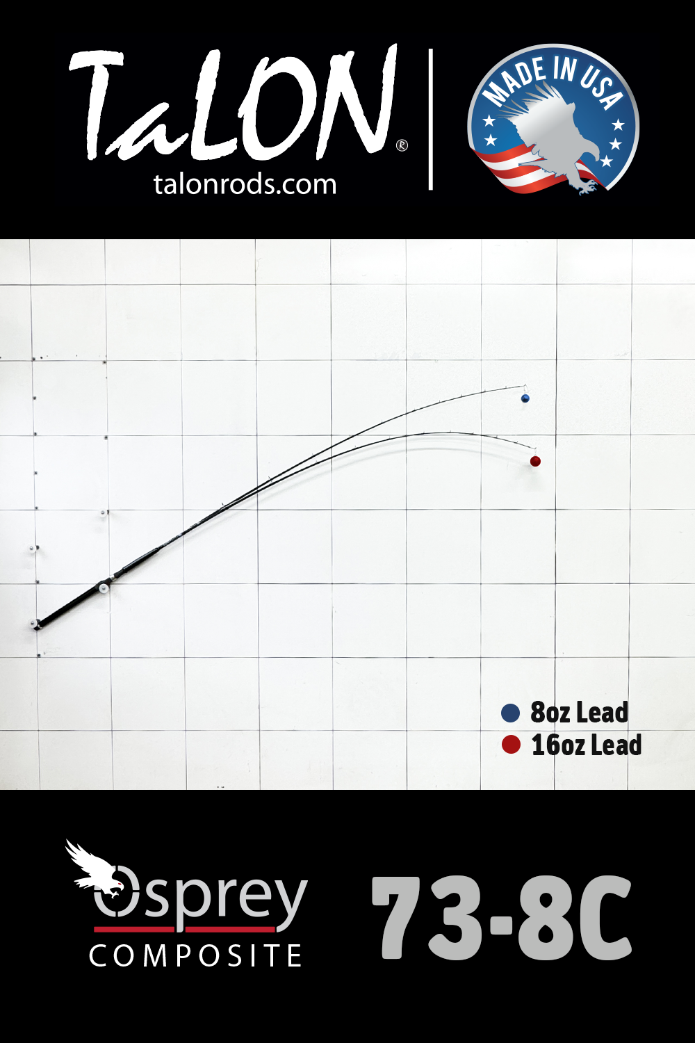 MB 73-8C - 7'3" | 20-40lbs | INS738 *