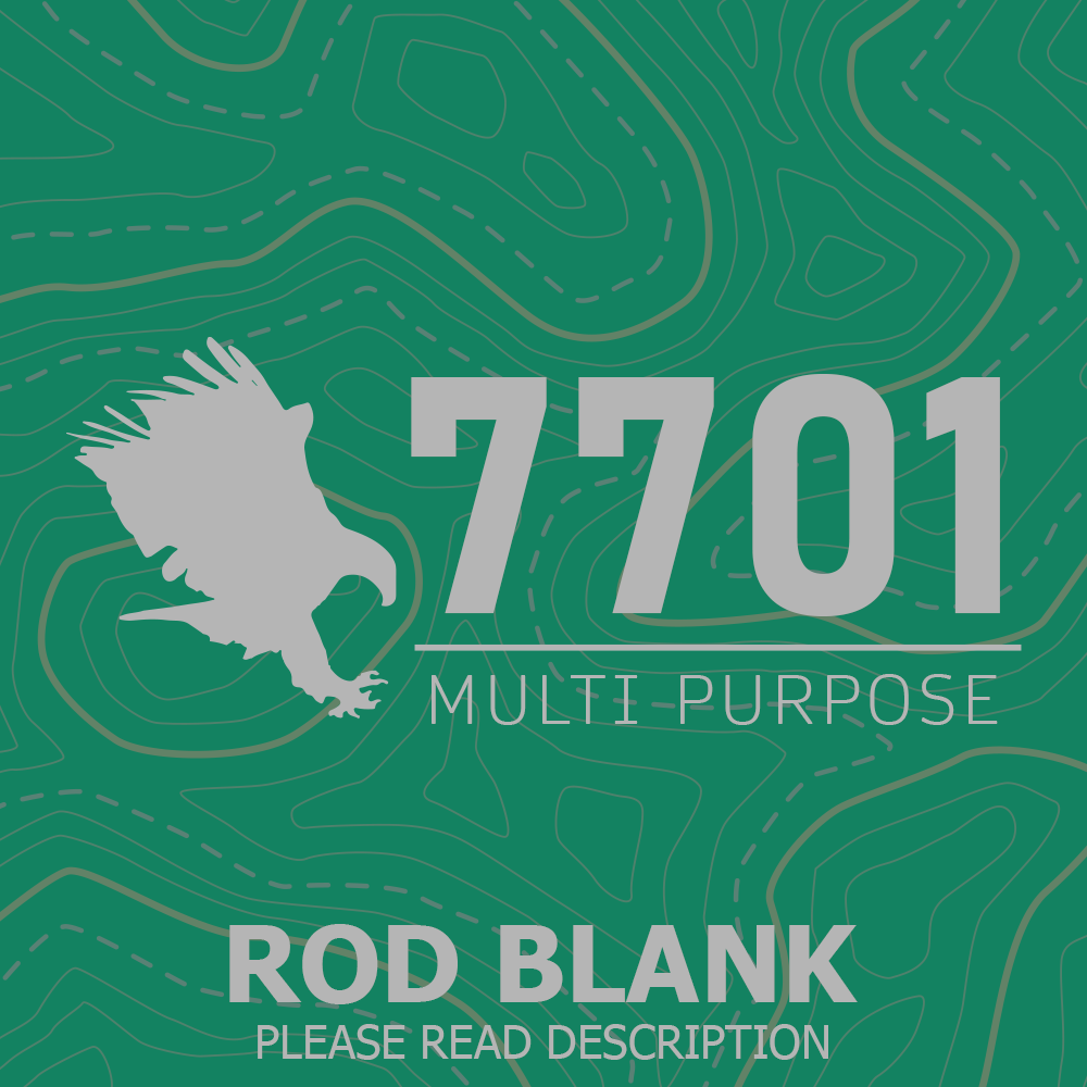 7701B • 6-12lb | 7'5" | Composite - D.I.Y. ROD BLANK