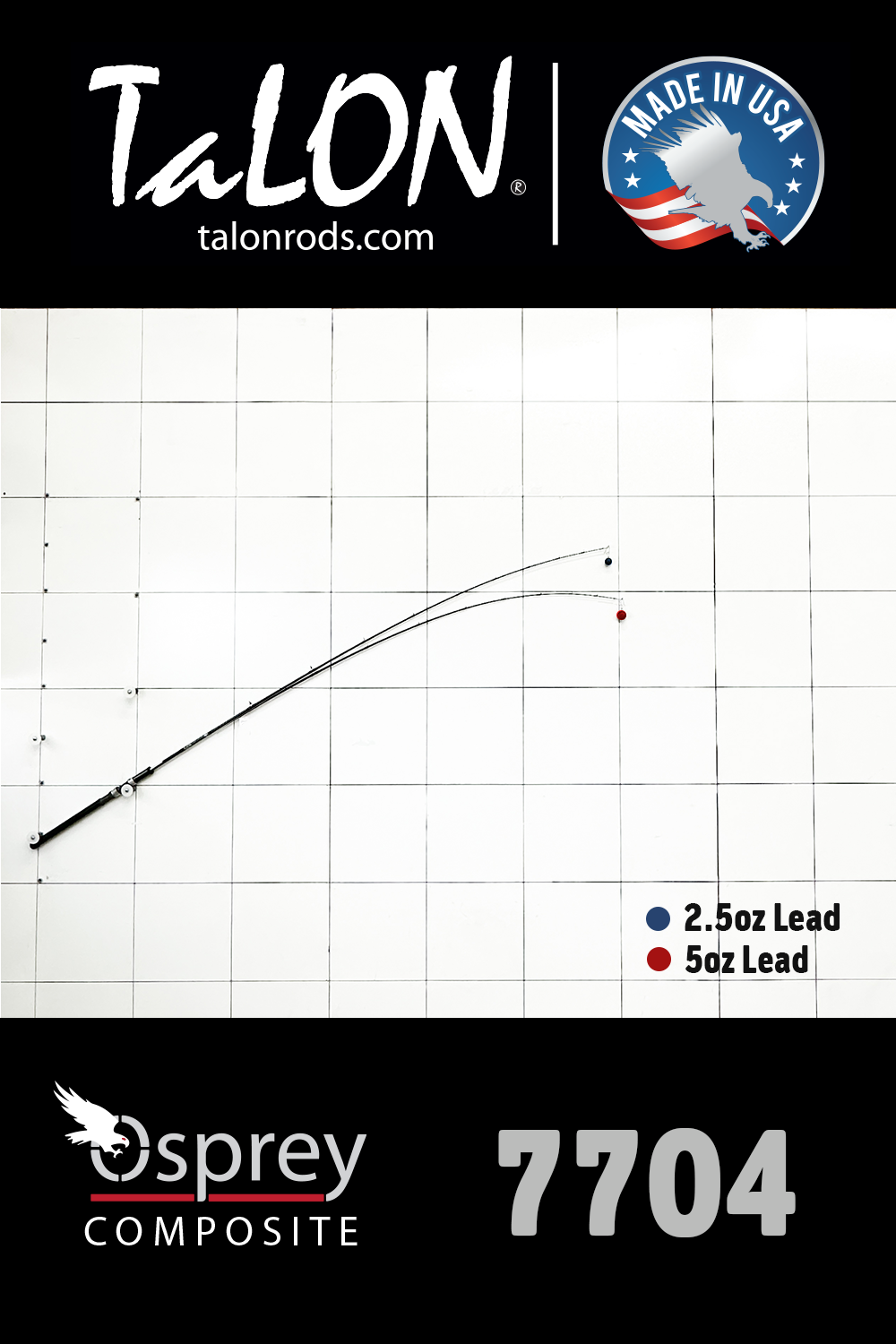 7704 MB • 10-20lbs | 6'6" · 6'9" · 7' | Casting