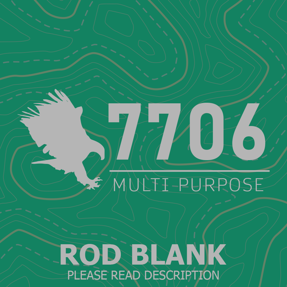 7706B • 10-25lb | 7'5" | Composite - D.I.Y. ROD BLANK