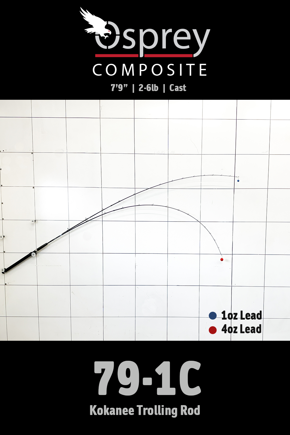 KOK791 • 79-1C | 7'9" | 2-6lbs