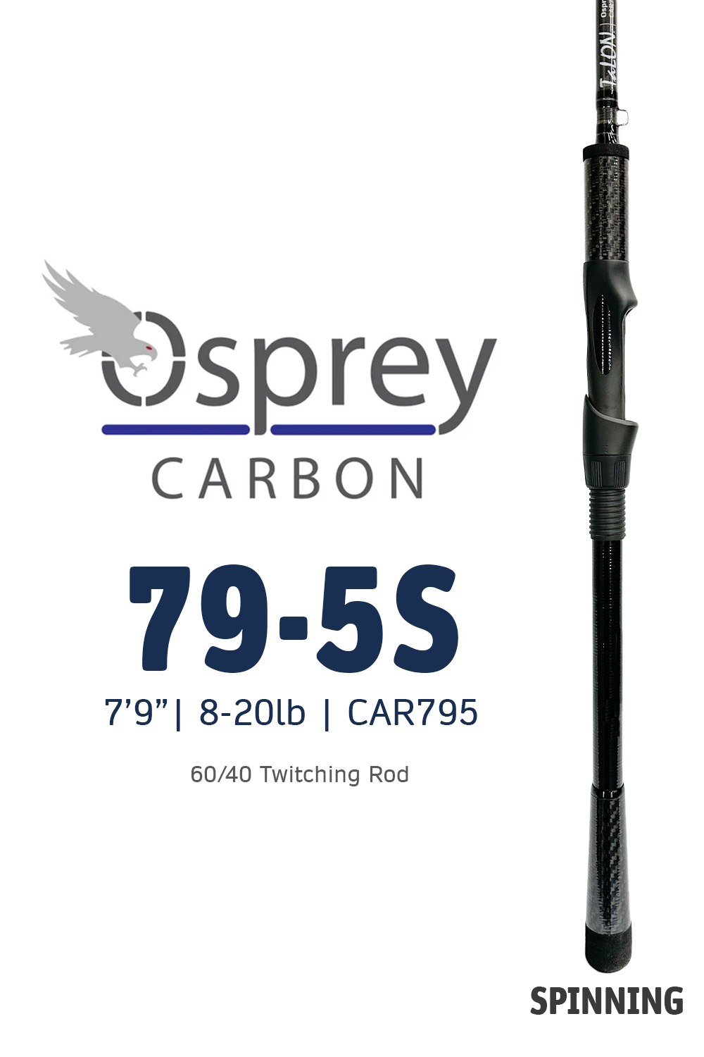 CAR795 • 79-5S | 9' | 8-20lbs