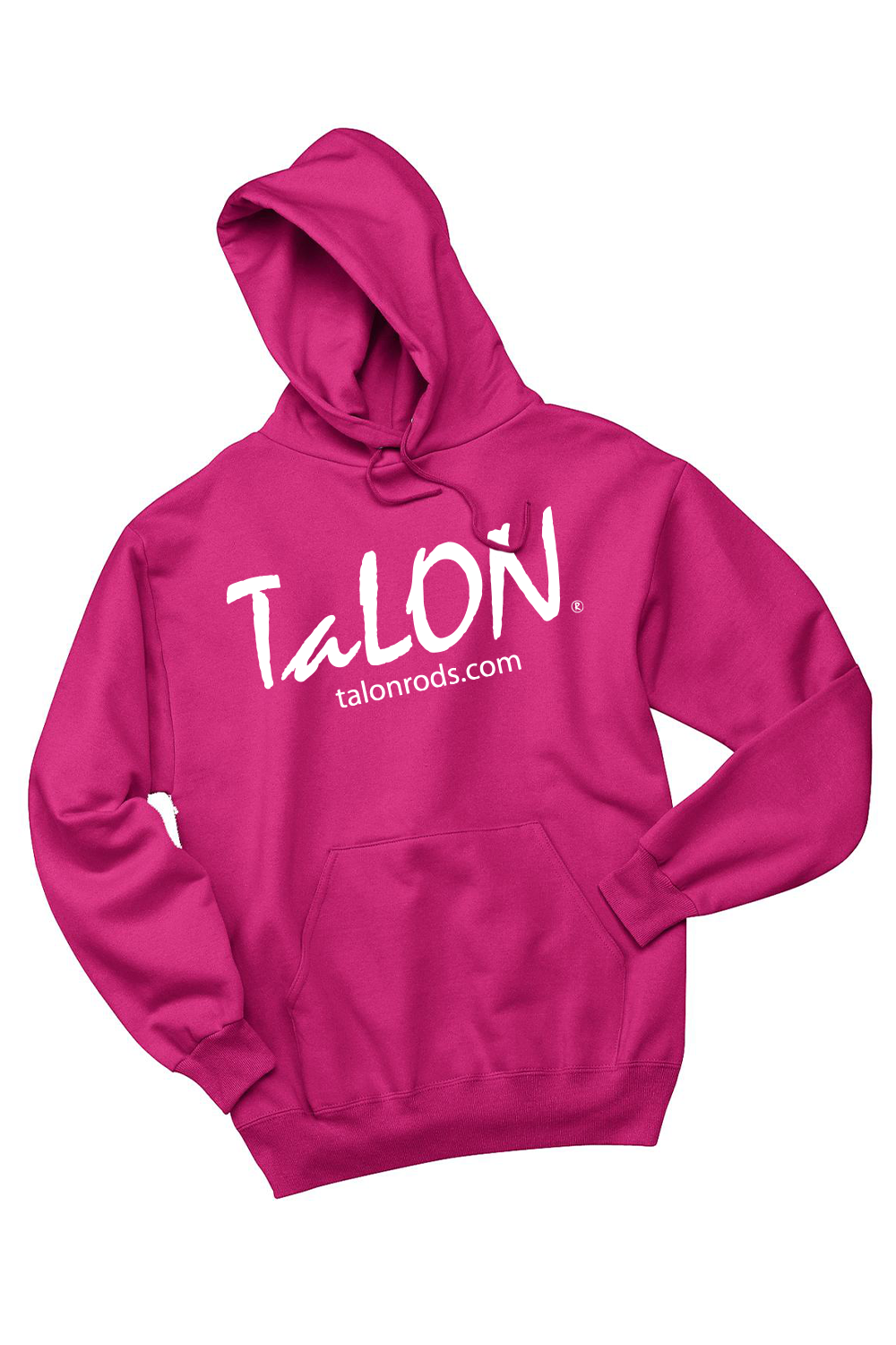 Hoodie | Pink Pullover - Talon Logo *