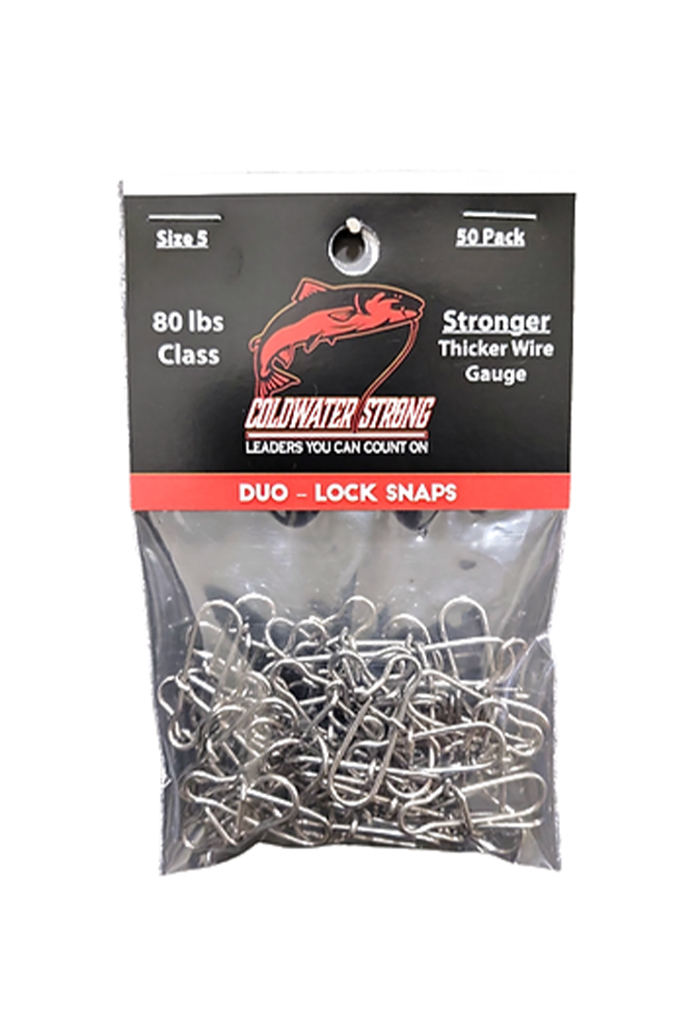 Heavy Wire Duo-Snaps - Coldwater Strong