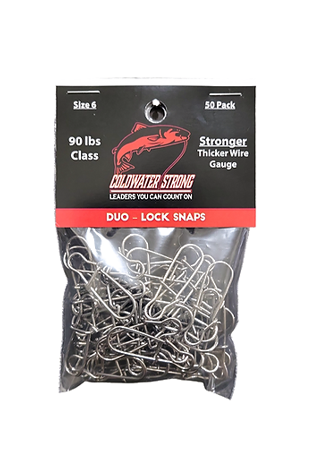 Heavy Wire Duo-Snaps - Coldwater Strong