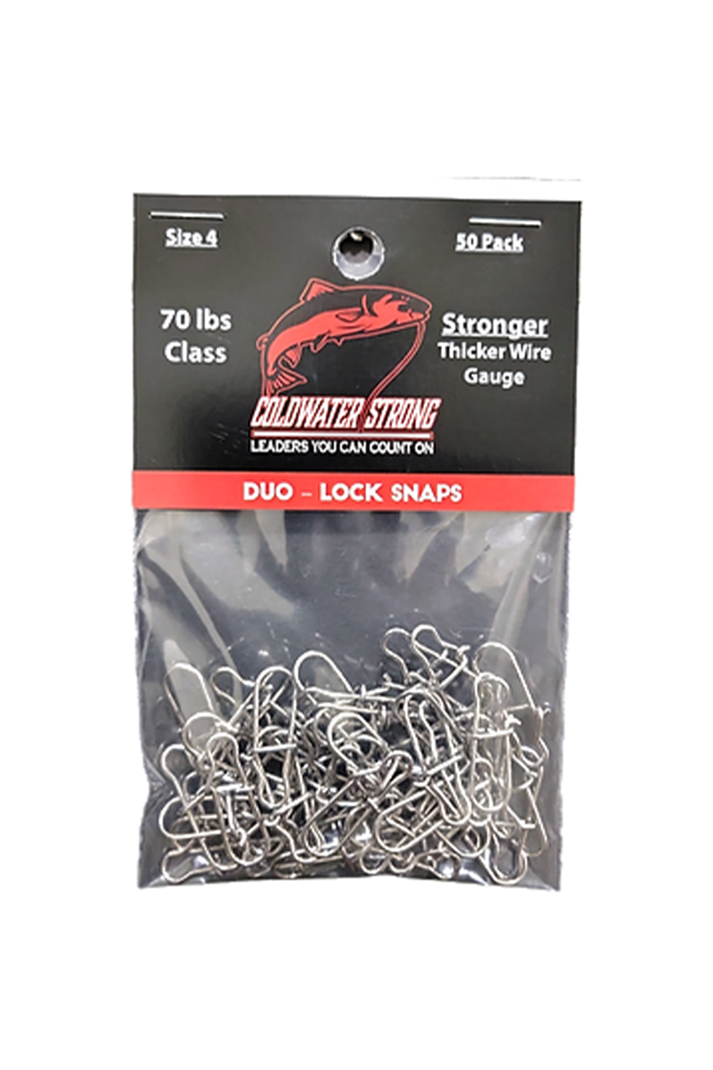 Heavy Wire Duo-Snaps - Coldwater Strong