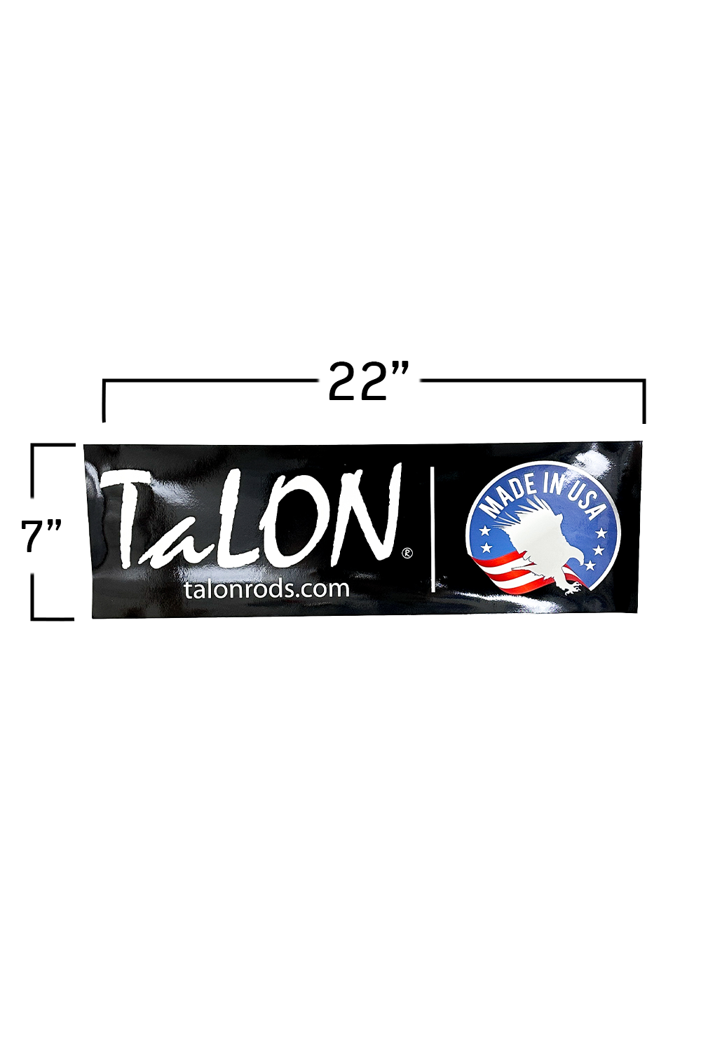 Full Logo Boat Decal • 7" x 22"