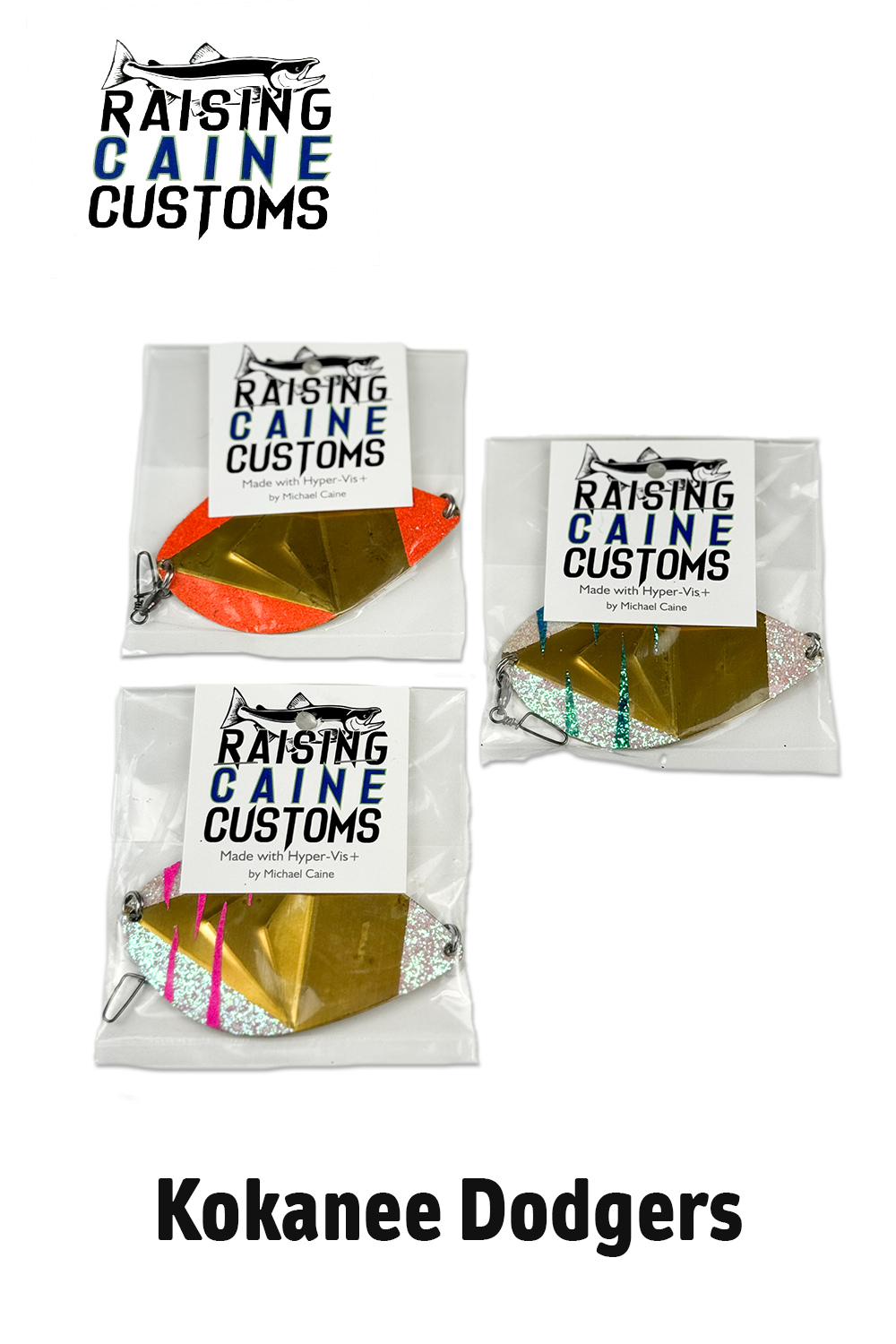 Kokanee Dodger -Raising Caine Customs
