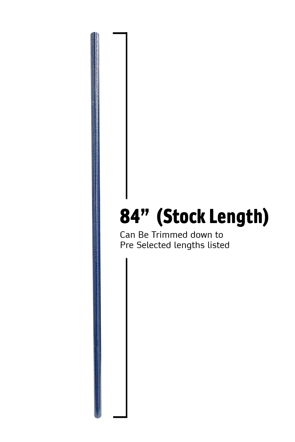 Talon Oar - 3K Twill Blue