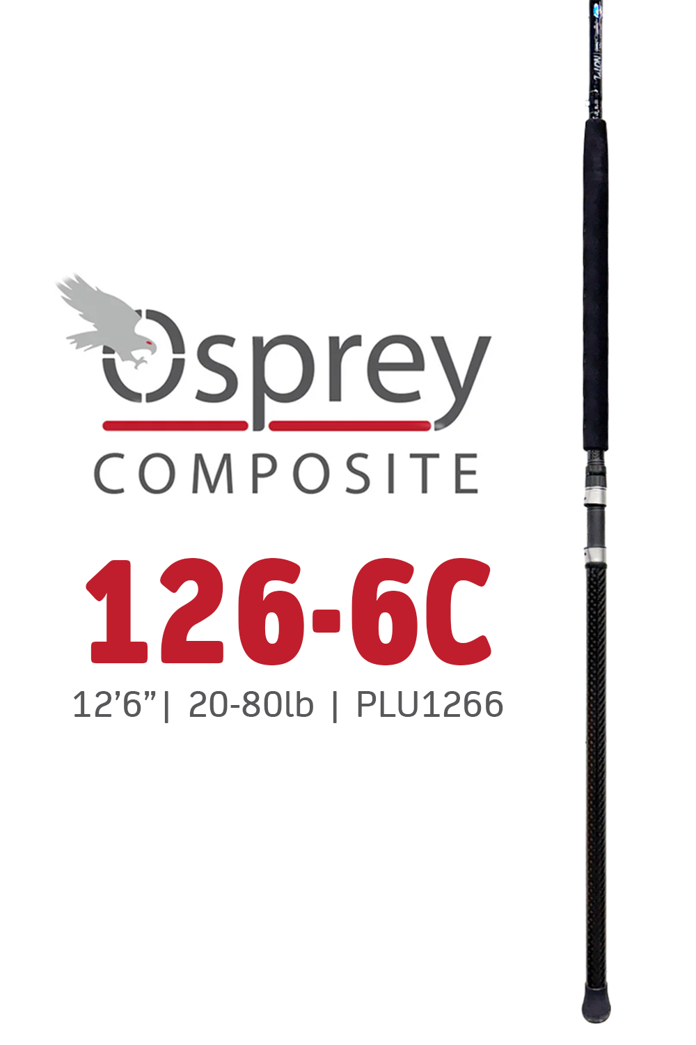 PLU1266 • 126-6C | 12"6' | 20-80lbs