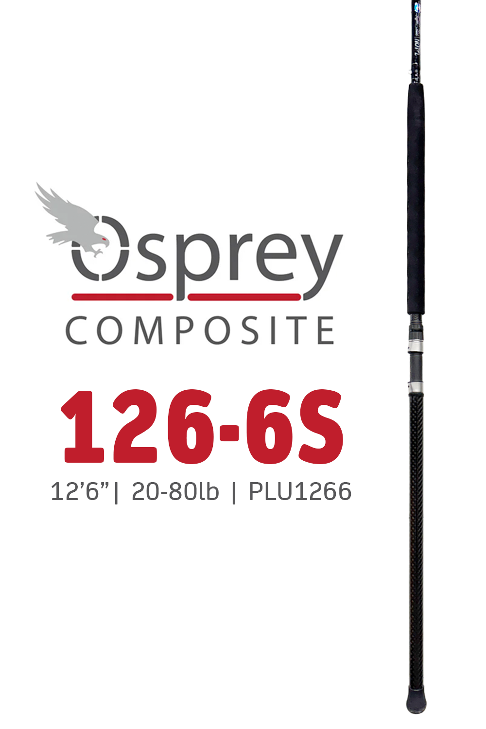PLU1266 • 126-6S | 12"6' | 20-80lbs