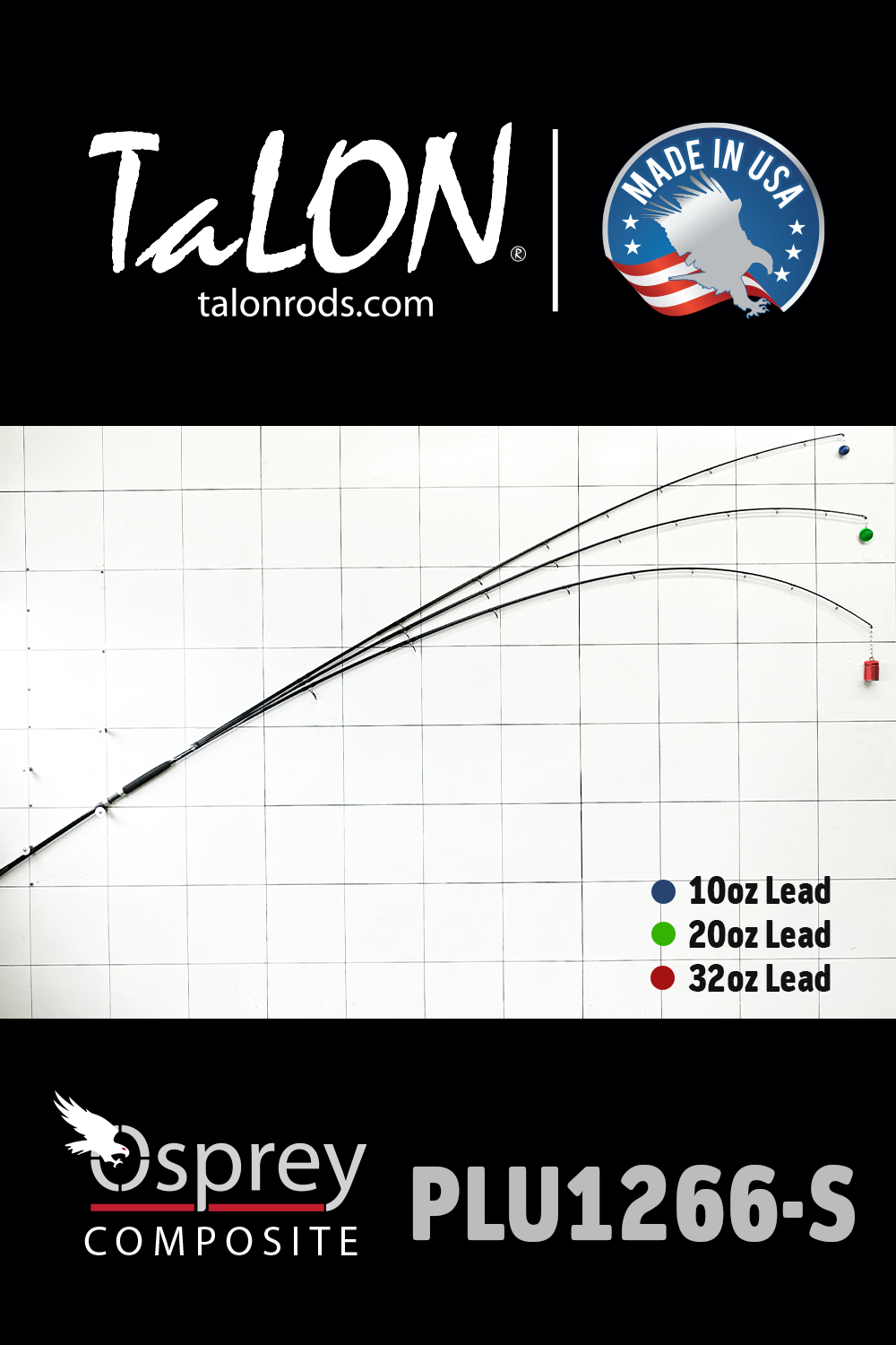 PLU1266 • 126-6S | 12"6' | 20-80lbs