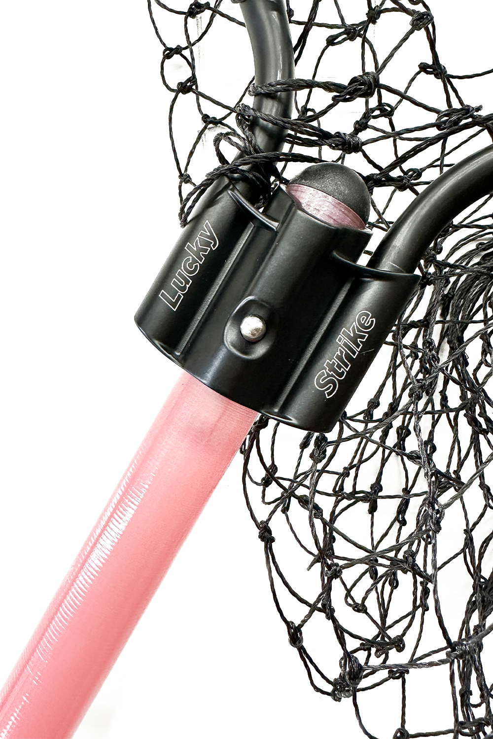 PINK Fixed Net Handle - 6'6" Fiberglass