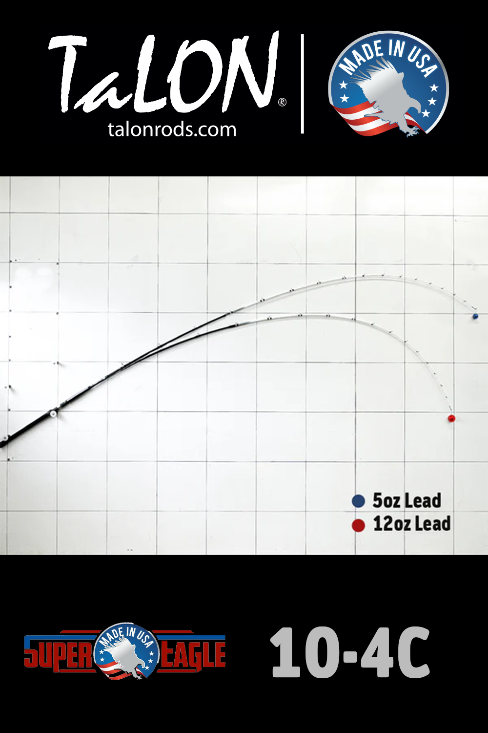 SEA104DR • SE 10-4C | 10' | 10-40lbs (Fiberglass)