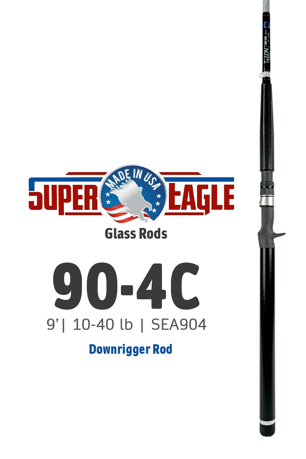 SEA904DR • SE 90-4C | 9' | 10-40lbs (Fiberglass)