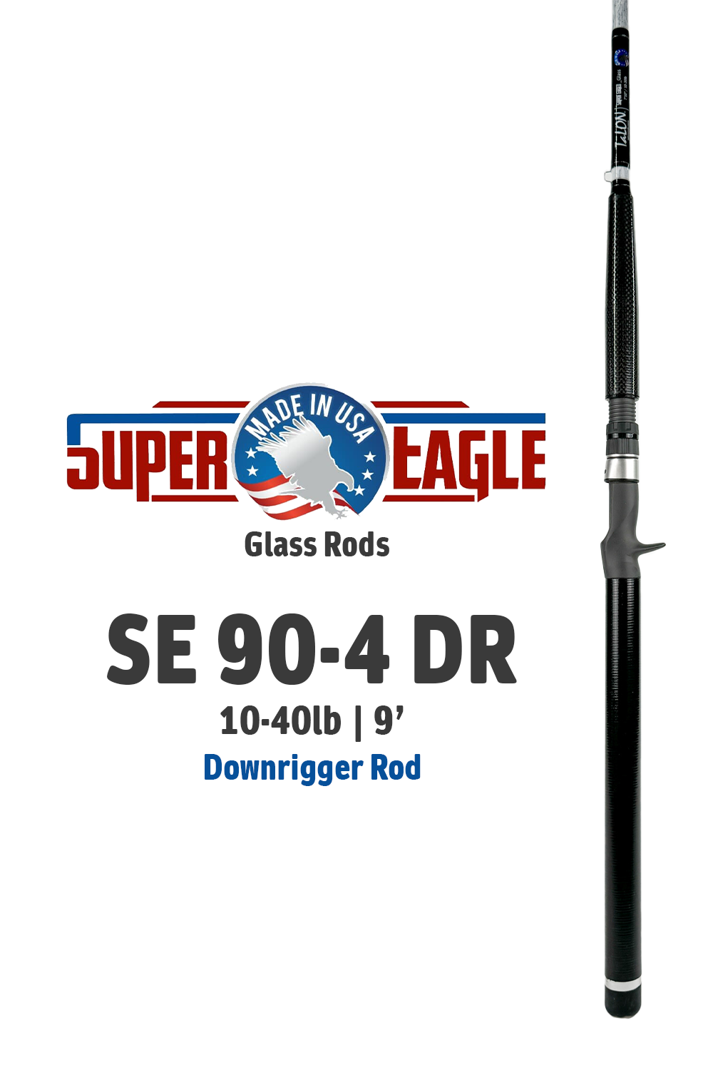 SEA904DR • SE 90-4C | 9' | 10-40lbs (Fiberglass)