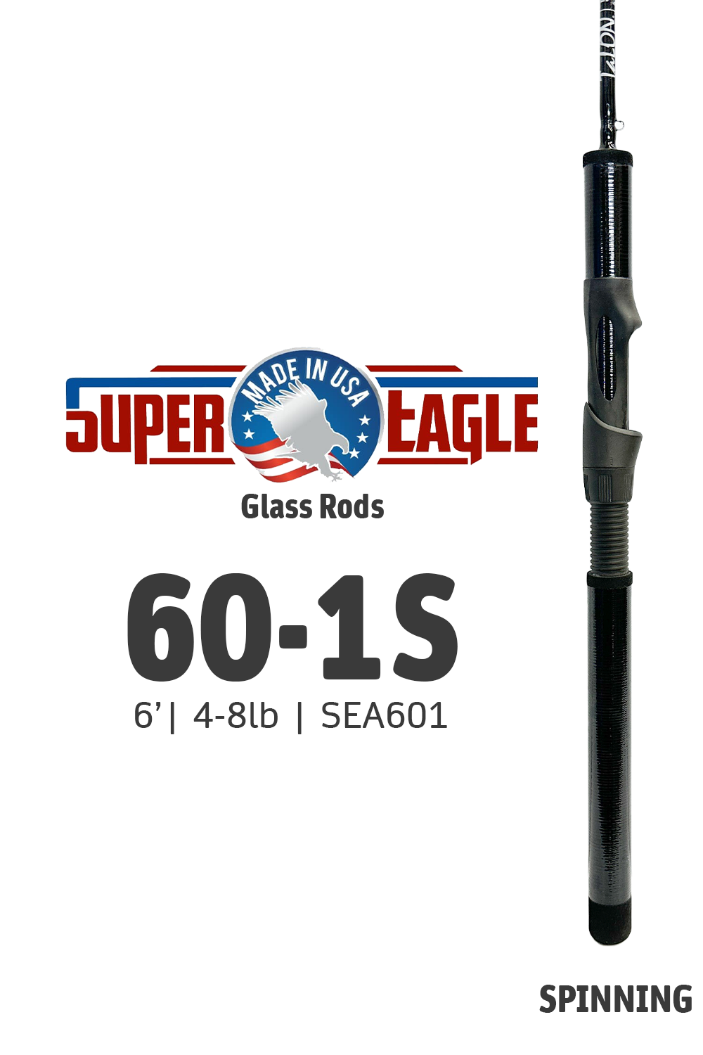 SEA601S • SE 60-1S | 6' | 4-8lbs