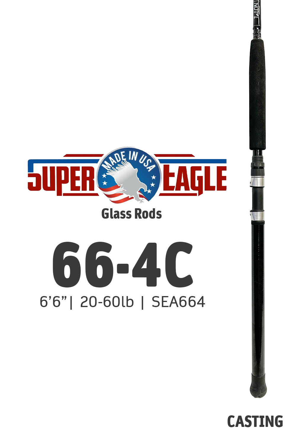 SEA664 • SE 66-4C | 6'6" | 20-60lbs