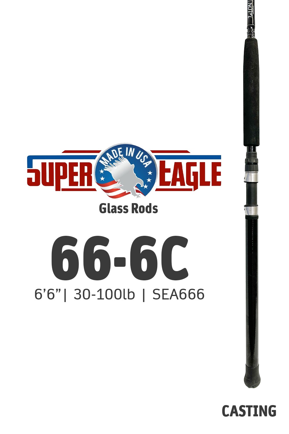 SEA666 • SE 66-6C | 6'6" | 30-100lbs