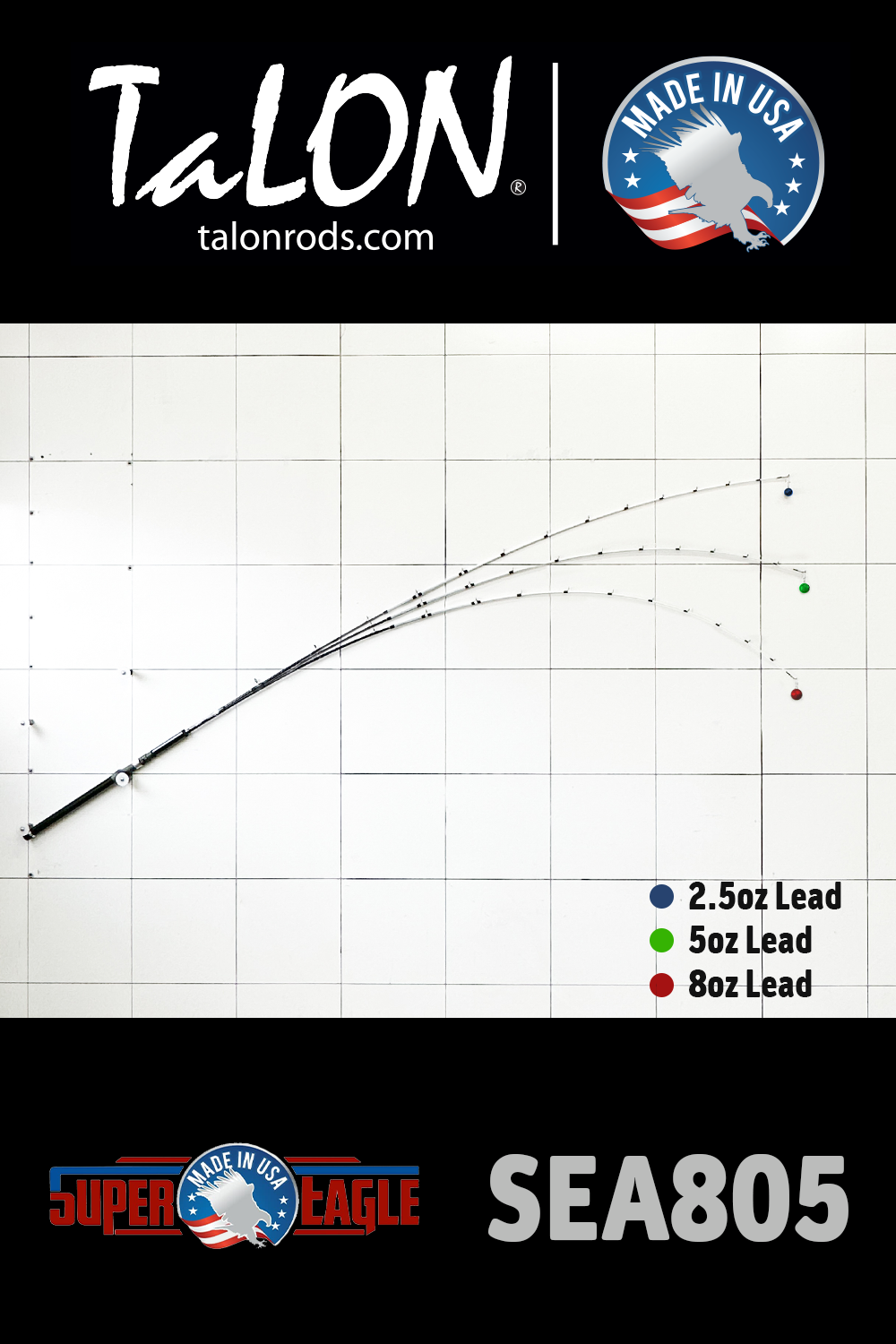 SEA805 • SE 80-5C | 8' | 8-20lbs