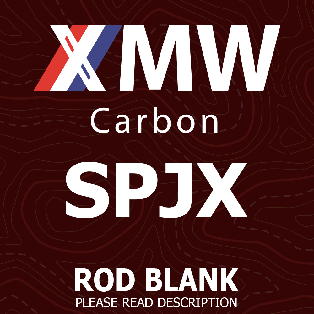 12-0134B (SPJX 5pw) • 450g - 740g | 6'6" · 7' | XMW_Carbon - D.I.Y. ROD BLANK
