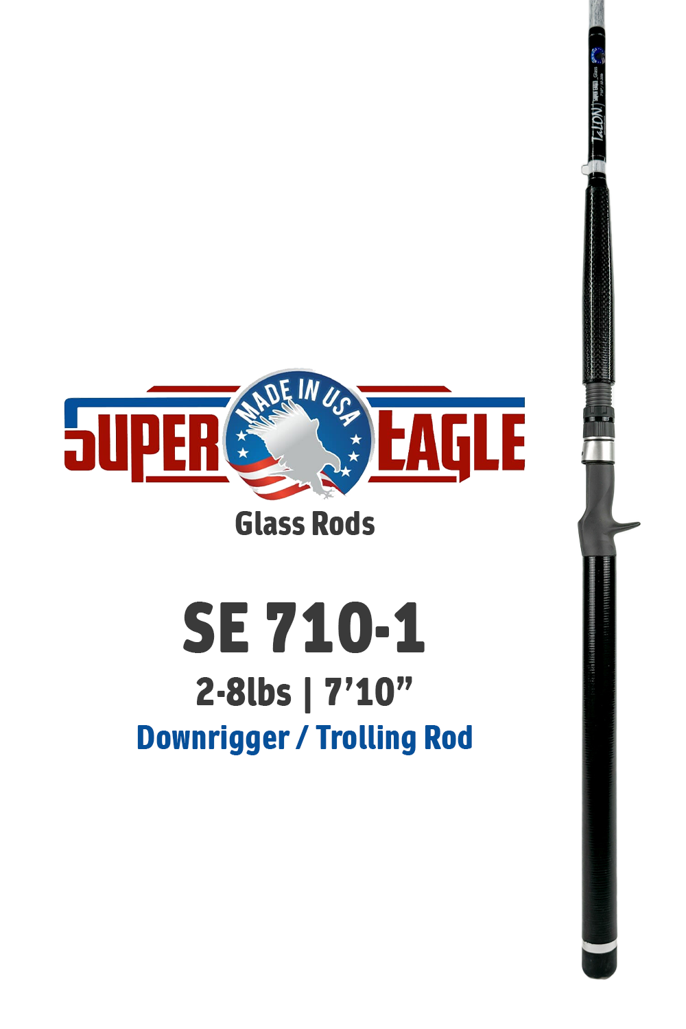 SEA710LC • SE 710-C | 7'10" | 2-8lbs (Fiberglass)