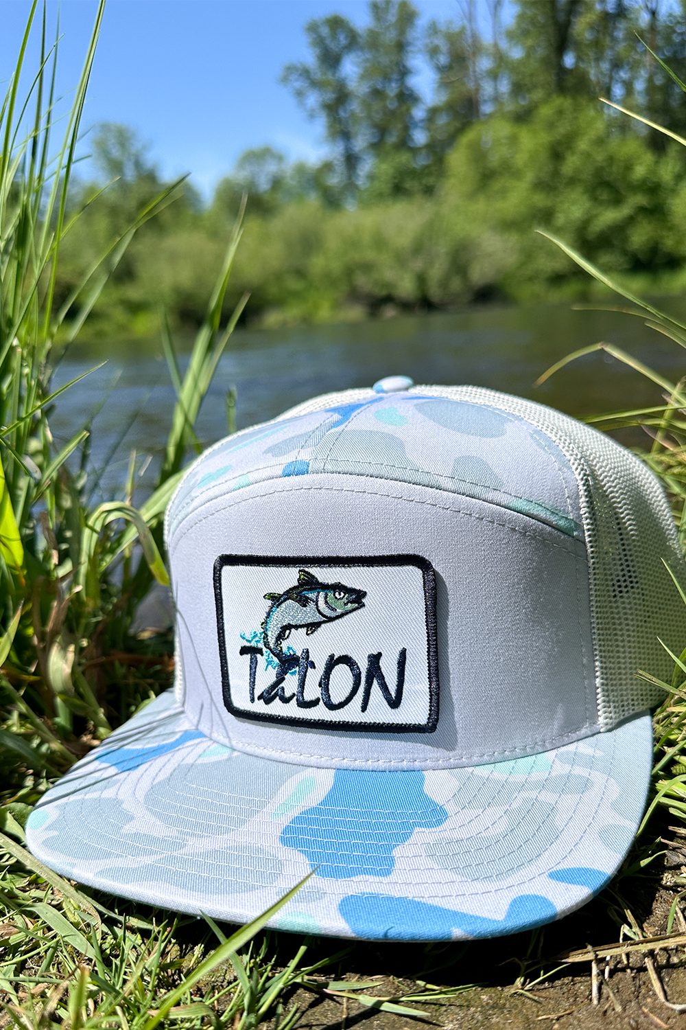 Talon Fish On Hat - Tuna