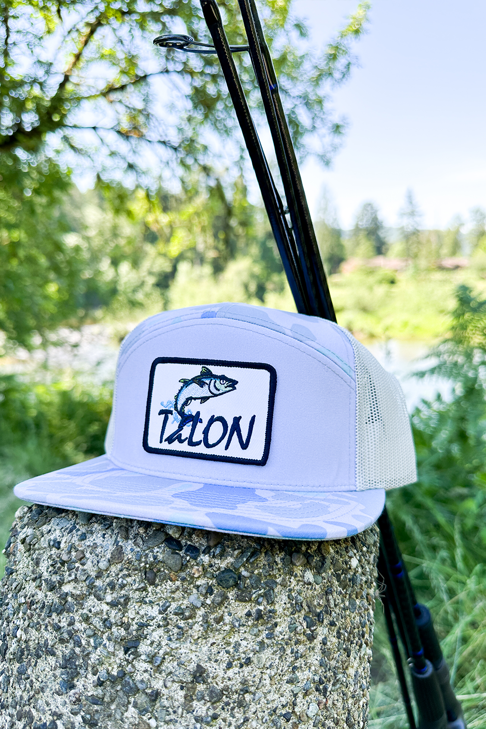 Talon Fish On Hat - Tuna