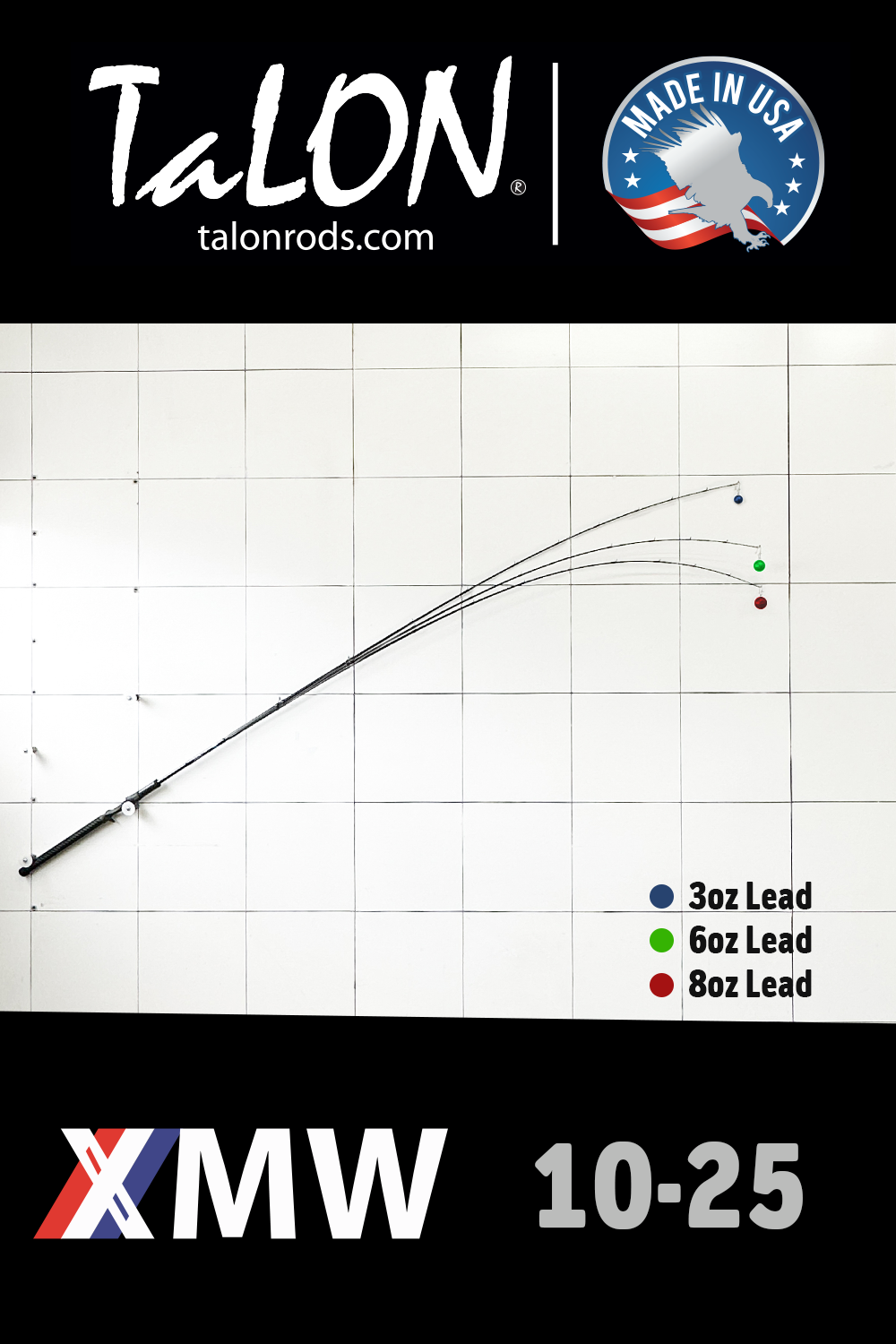 XMW4.5_MB • 10-25lb | 7'4" · 7'7" · 7'10" | Casting