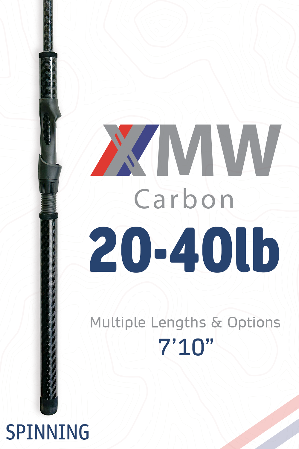 XMW_Carbon | 20-40lb | 7'10" | Spinning