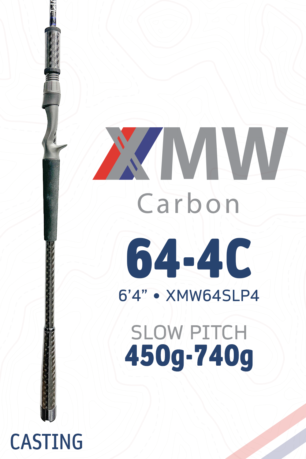 XMW64SLP4 • 64-4C | 6'4" | 450-740g (Slow Pitch)