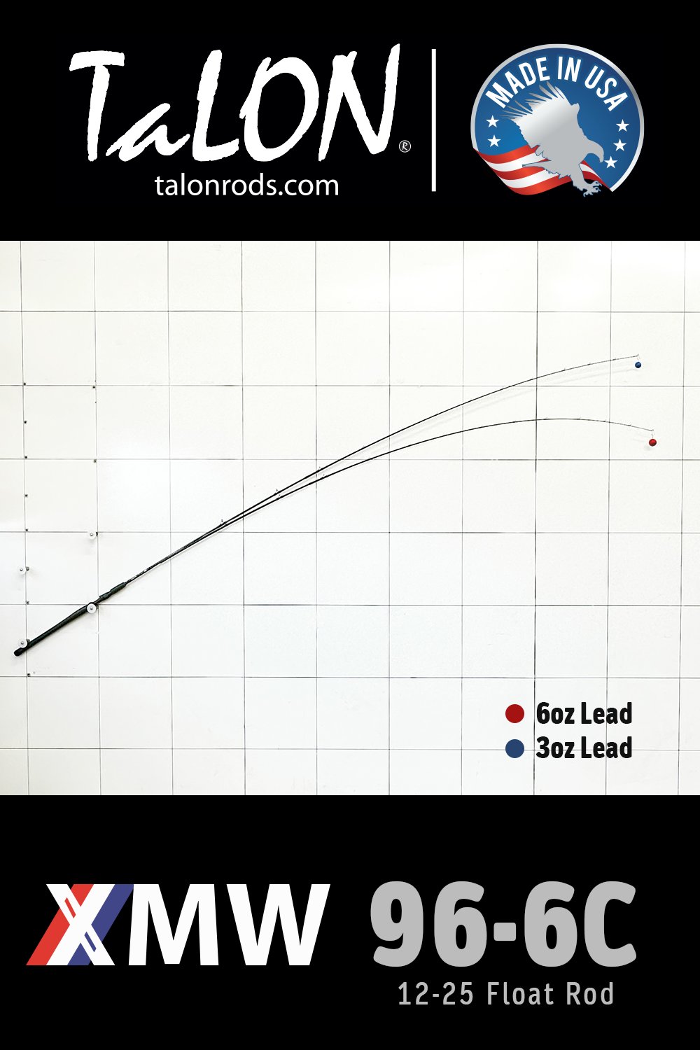 XMW_Carbon Float • 12-25lb | 9'6" | Casting