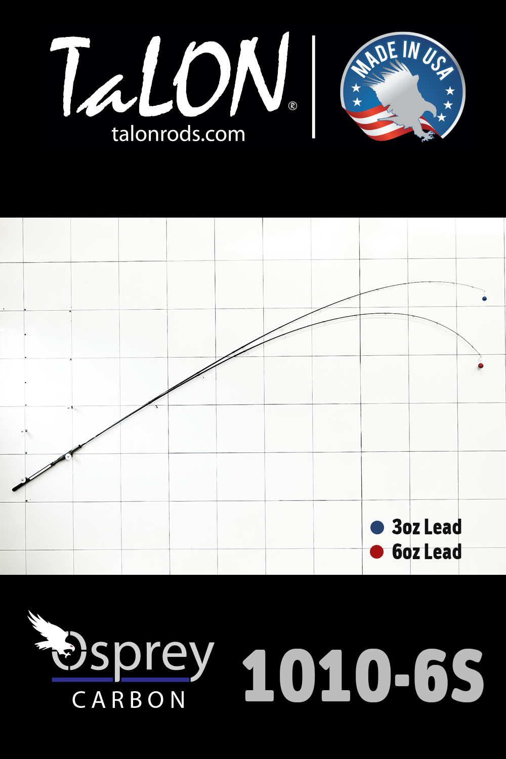 CAR10106 • 1010-6S | 10'10" | 15-25lbs