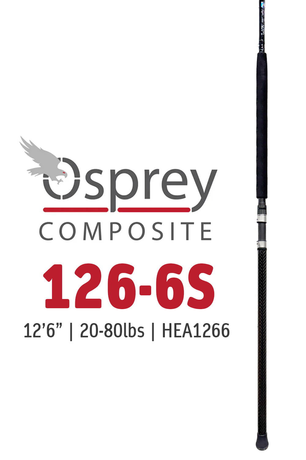 HEA1266 • 126-6S | 12"6' | 20-80lbs
