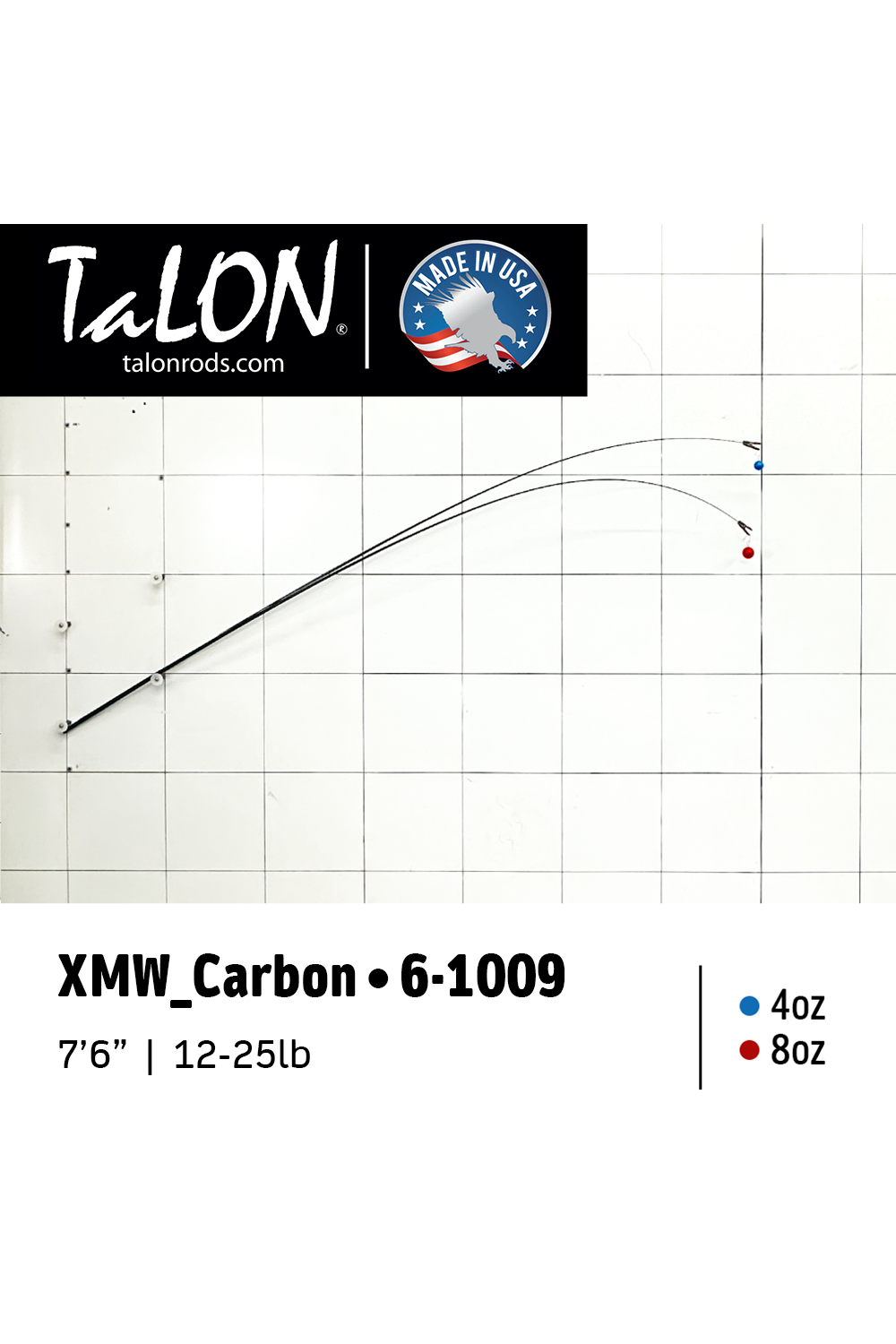6-1009B (MB Med) • Multi Option Specs | XMW_Carbon - D.I.Y. ROD BLANK