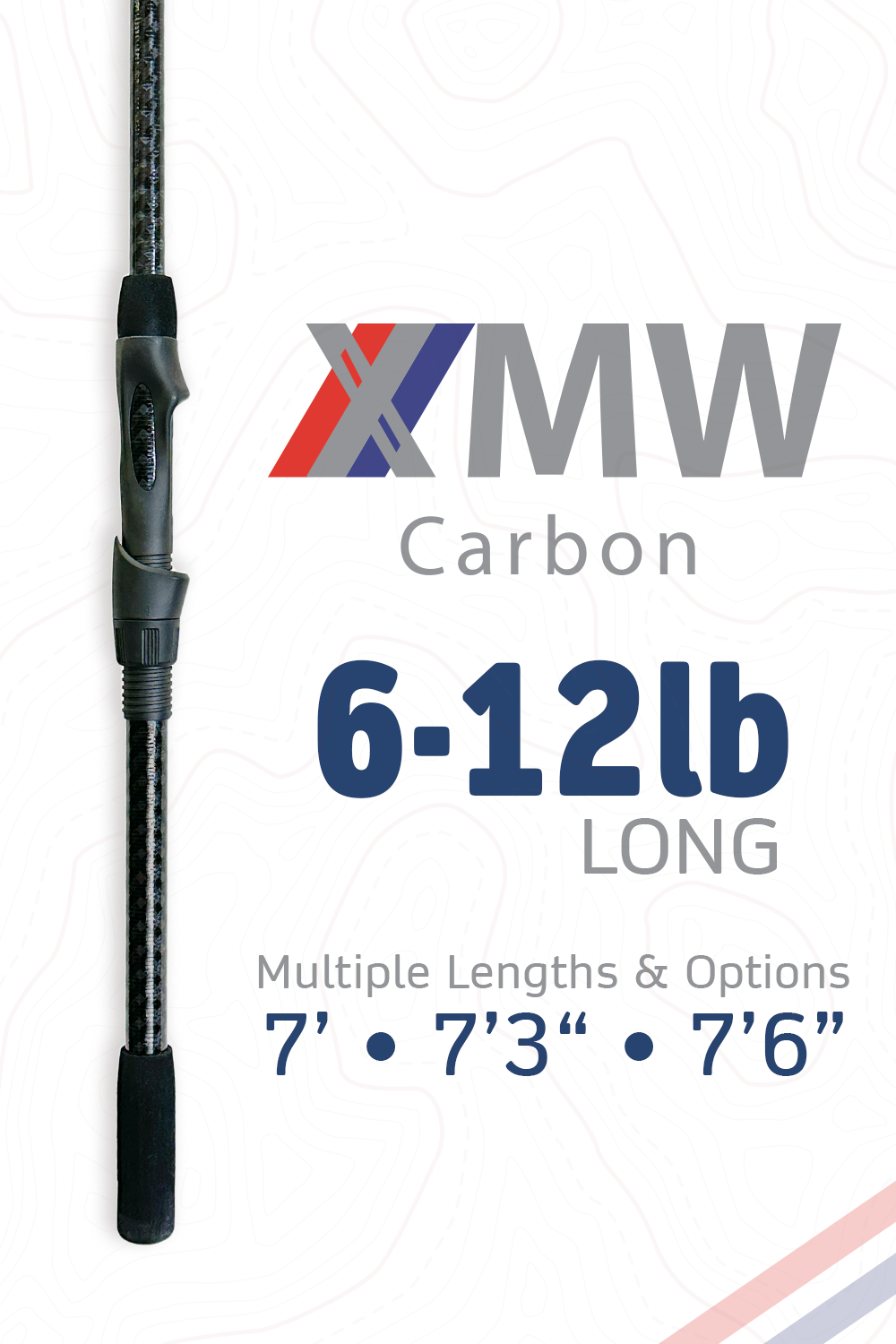 XMW_Carbon | 6-12lb | 6' · 6'3" · 6'6" | Spinning