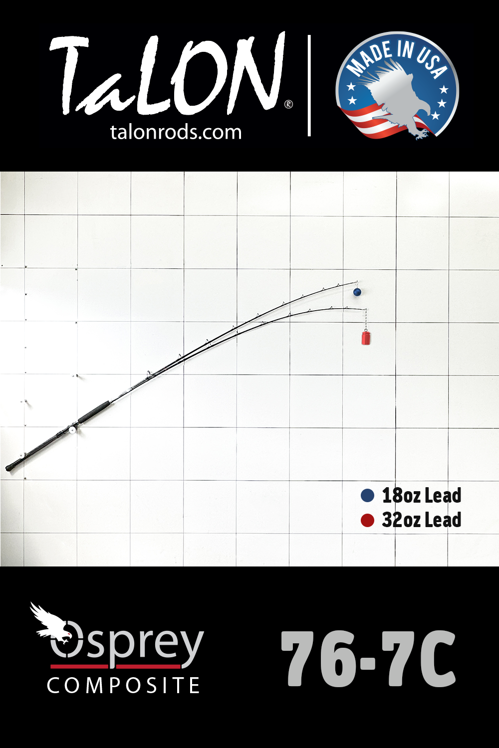 SLT767 • 76-7C | 7'6" | 40 - ∞ lbs