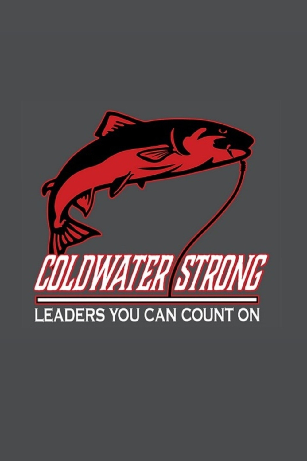 Castable Salmon Two Bank Leader - Coldwater Strong