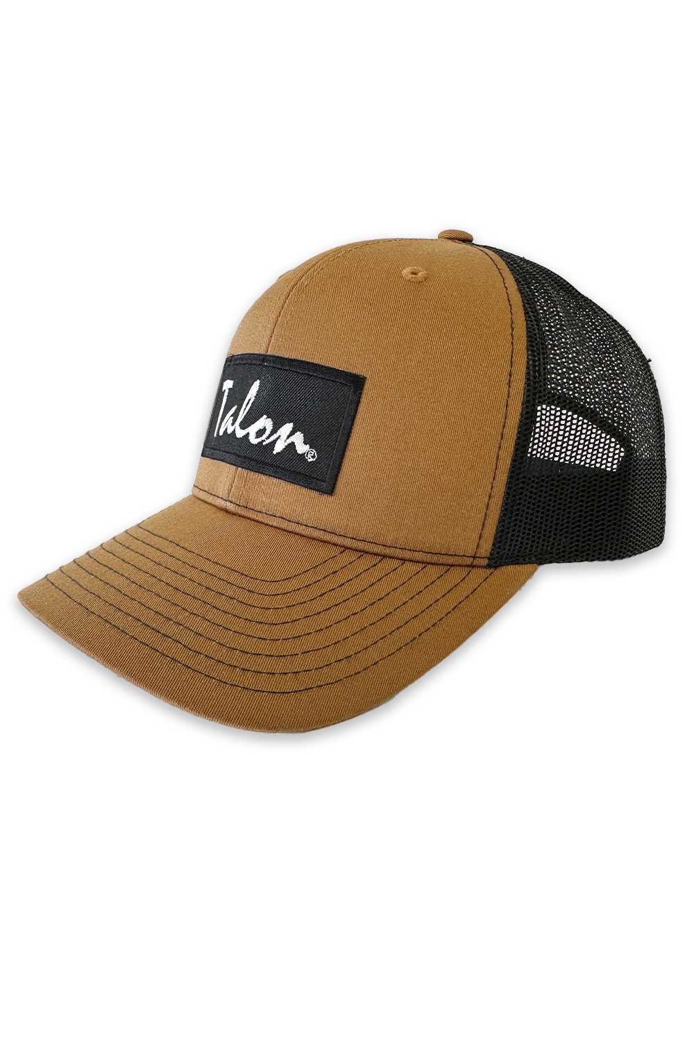 Talon Fish On Hat • Canvas Brown/Black