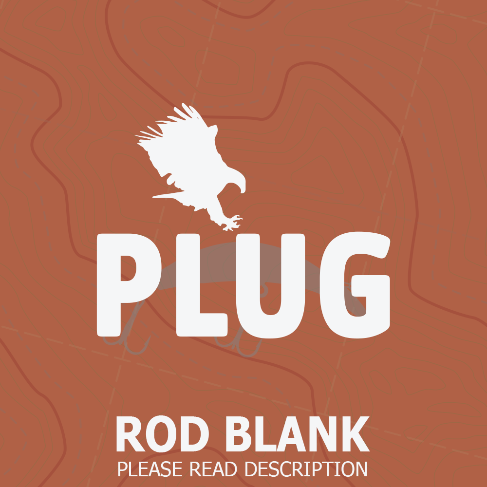 Book cover with an eagle silhouette and the word 'PLUG' on a clay colored background