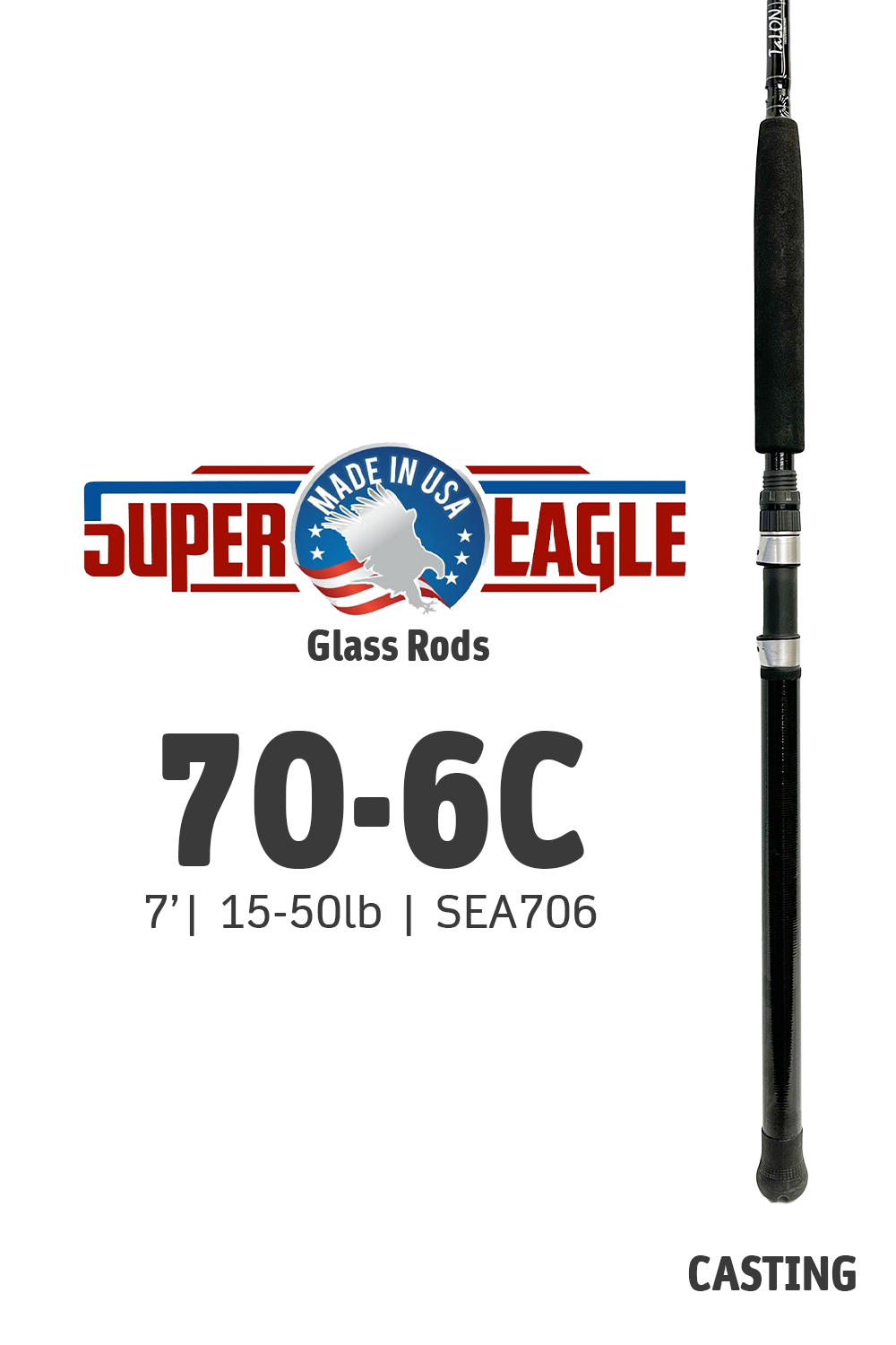 SEA706 • SE 70-6C | 7' | 15-50lbs