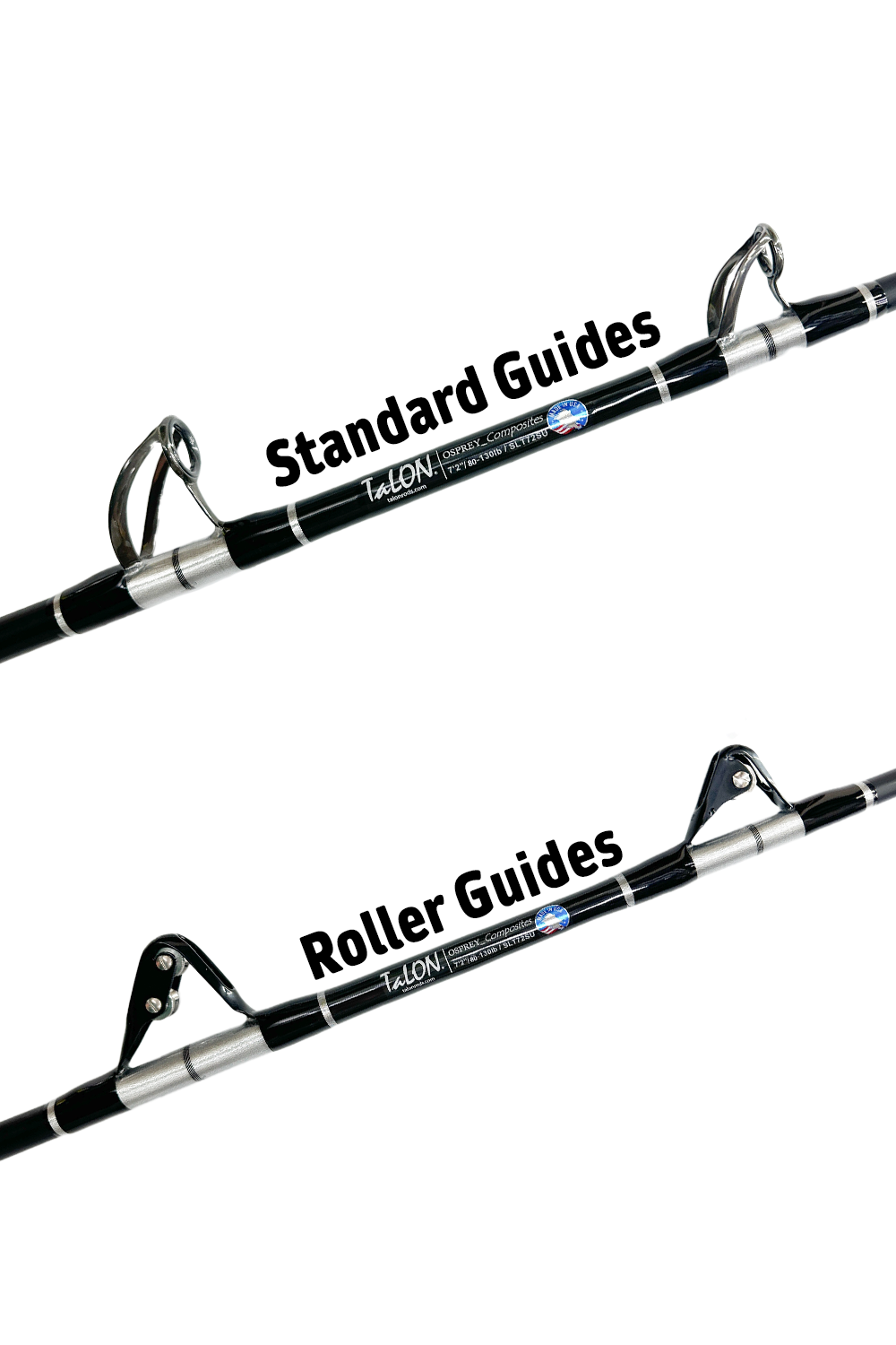 SLT72SU • 72-SU (w/Roller Guides) | 7'2" | 80-130 lb