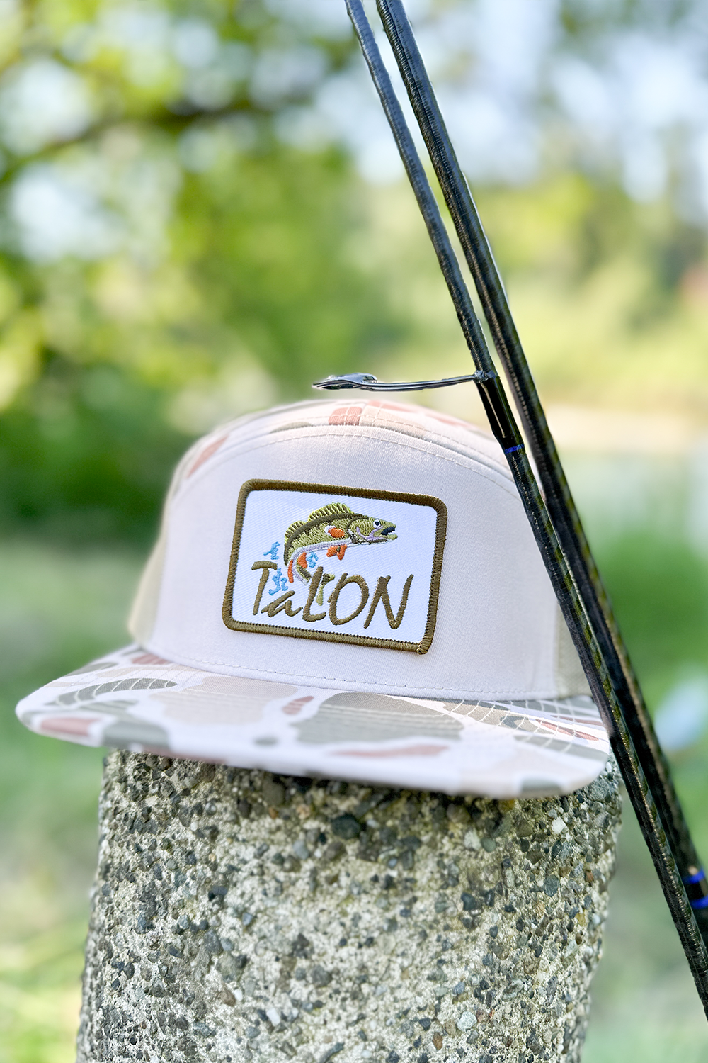 Talon Fish On Hat - Walleye